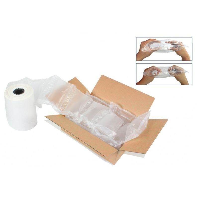 Folie cu bule de aer 0.2 x 300 m, 60 mp, 30 microni, rola masina umflat bule antisoc impachetare