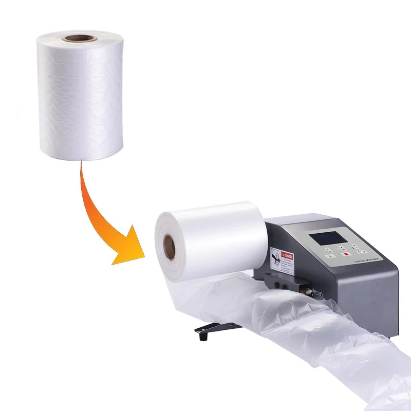 Folie cu bule de aer 0.2 x 300 m, 60 mp, 30 microni, rola masina umflat bule antisoc impachetare