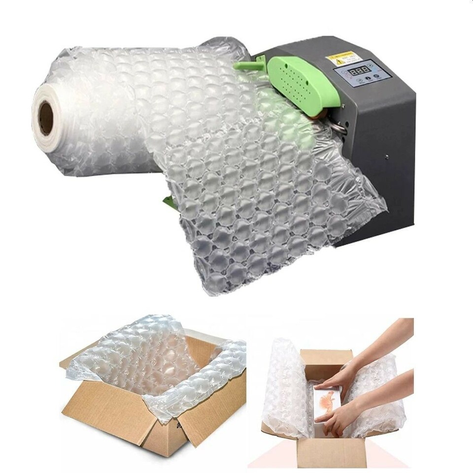 Folie bule de aer 0.3 x 300 m, 30 microni, rola pentru masina umflat folie bule antisoc ambalare