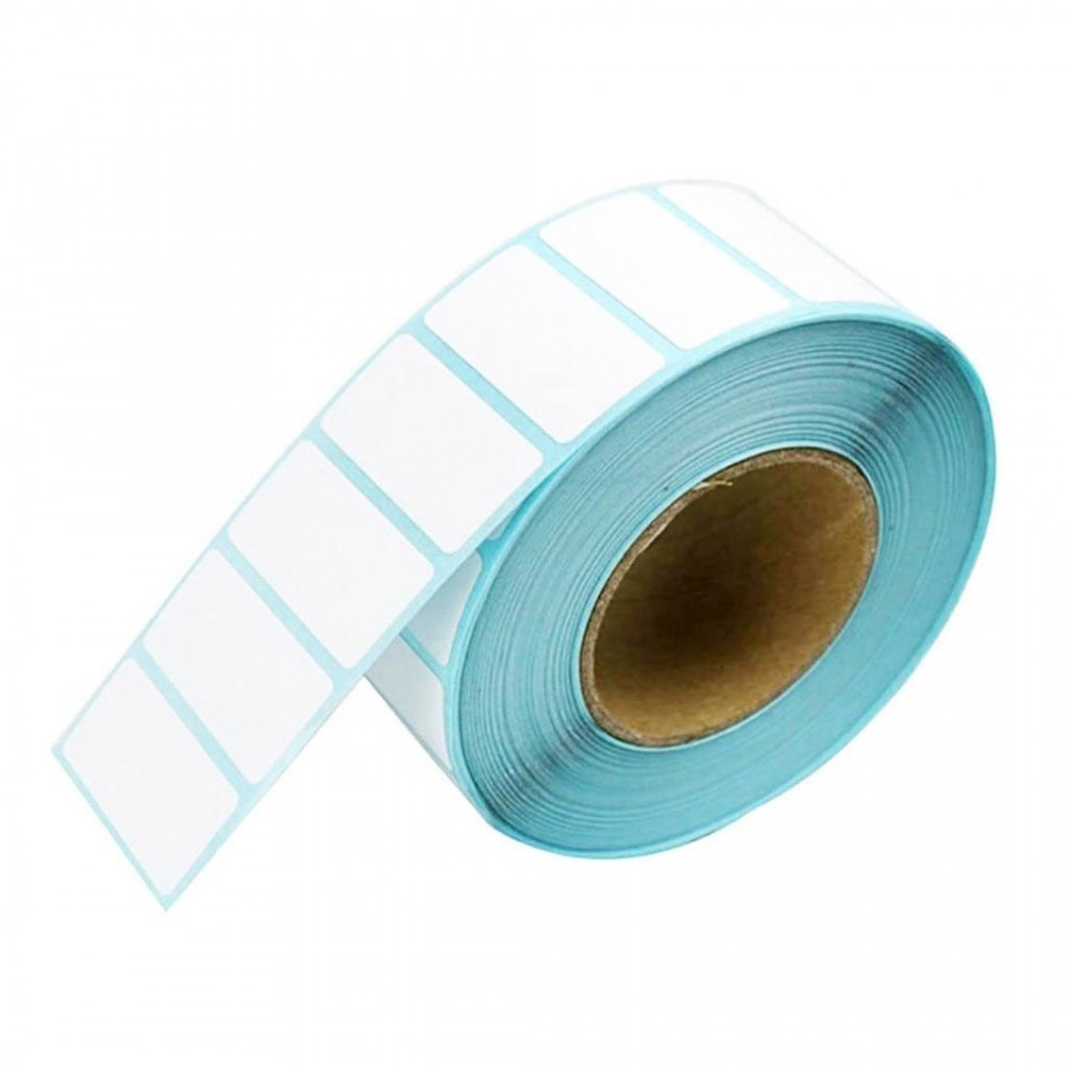 Etichete autoadezive direct termice, albe, 35x25 mm, rola 800 etichete