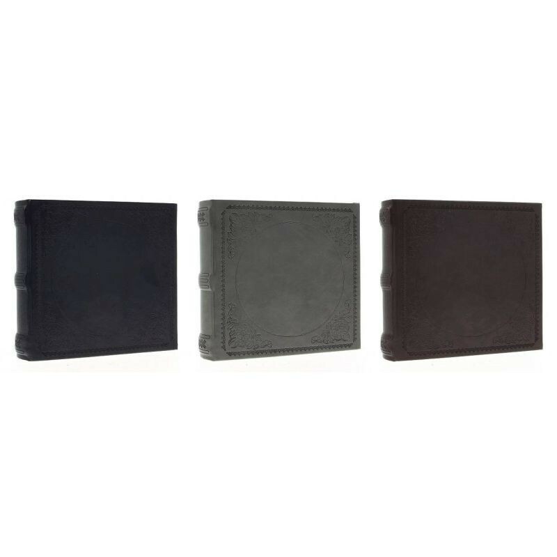 Set 3 albume foto 10x15, elegant, 600 poze, piele ecologica, cutie decorativa lemn
