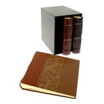 Set 3 albume format 10x15, 600 poze, piele ecologica, cutie decorativa lemn