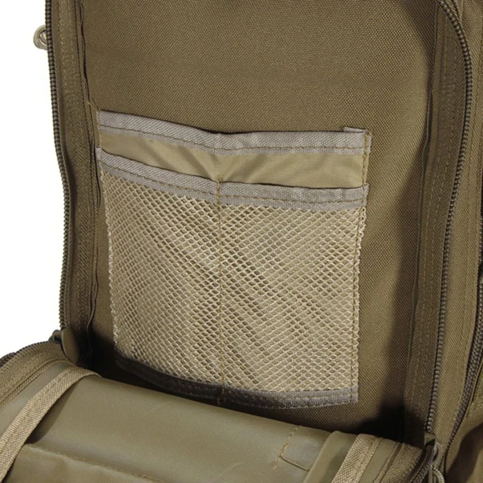 Rucsac camuflaj, 2 compartimente, 2 buzunare, impermeabil, inchidere cu fermoar