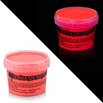 Vopsea uv neon portocalie recipient 100 g