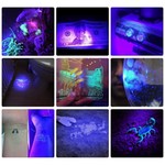 Lanterna profesionala uv 365 nm 9 led-uri