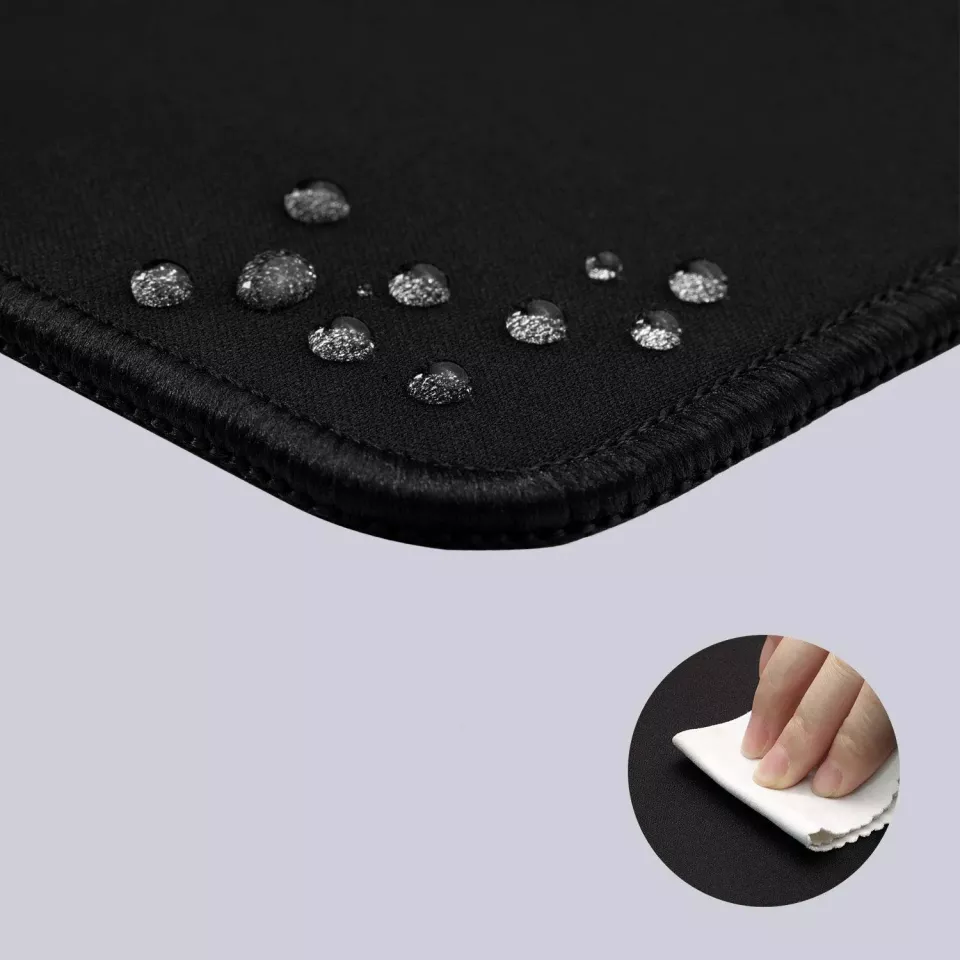 Mouse pad profesional xxl 70x30 cm, pentru gaming, antiaderent, textil, negru