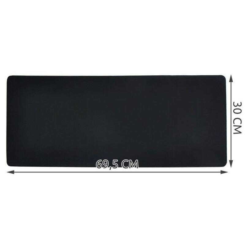 Mouse pad profesional xxl 70x30 cm, pentru gaming, antiaderent, textil, negru