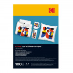 Hartie pentru sublimare, format a4, 100g/mp, top 100 coli, kodak