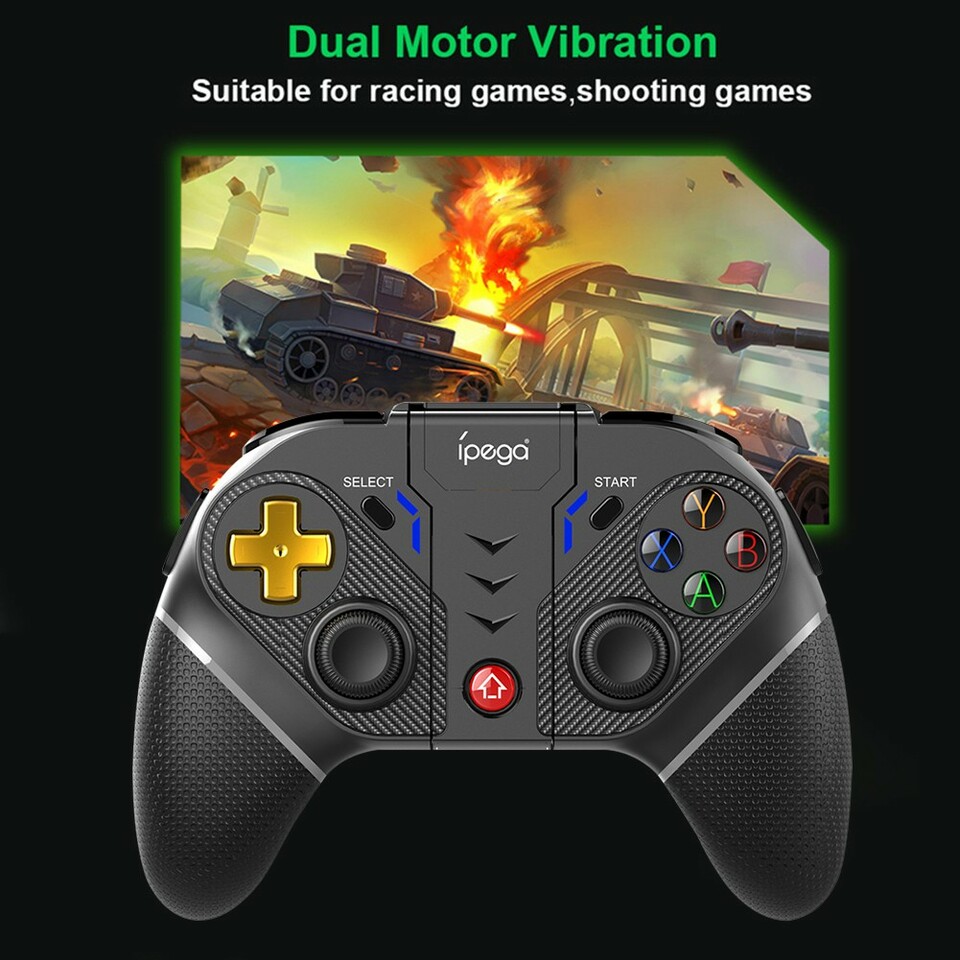 Gamepad controller wireless gold warrior 2.4g, android si ios, suport smartphone 6 inch