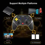 Gamepad controller wireless gold warrior 2.4g, android si ios, suport smartphone 6 inch