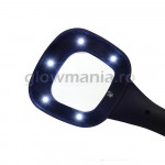 Lupa cu lumina alba si detector valuta