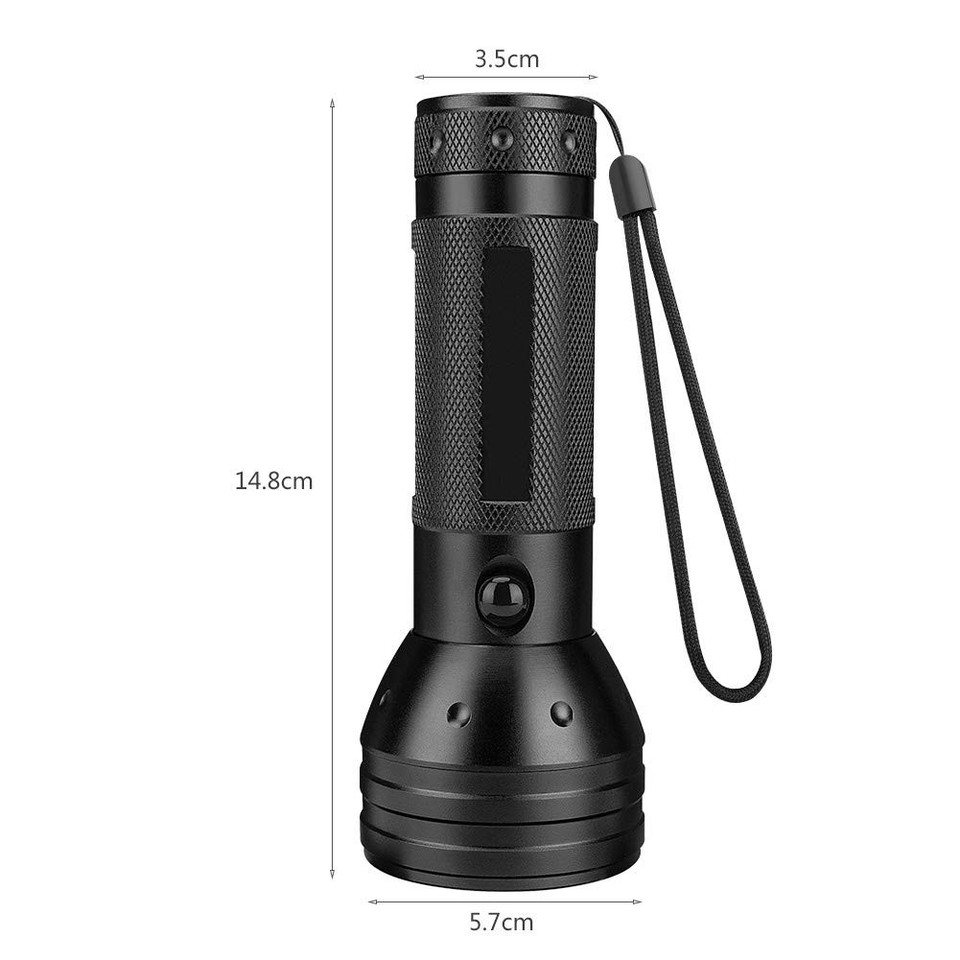 Lanterna uv puternica verificator bancnote 51 led-uri 380 nm