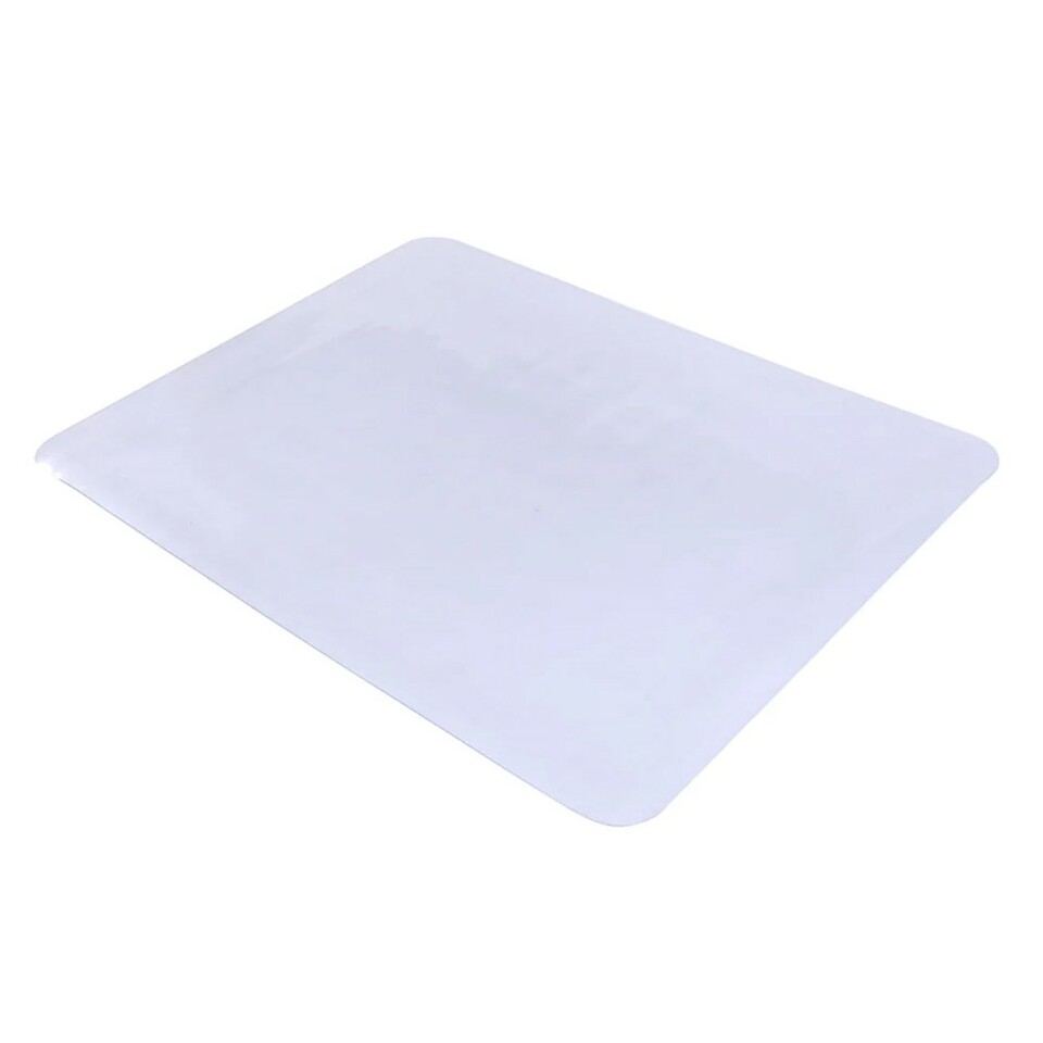 Covoras protectie pardoseala pentru scaun de birou, 120x90 cm, pvc transparent cu grosime de 0.5 mm