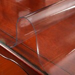 Protectie pvc pentru birou, mobilier, 1.5 mm grosime, 120x90 cm, transparenta
