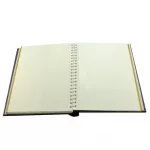 Album foto clasic, 10 file autoadezive, tip carte, spatiu notite, format 9x13, 10x15, pagini cartonate, dimensiune 25x29 cm culoare albastru