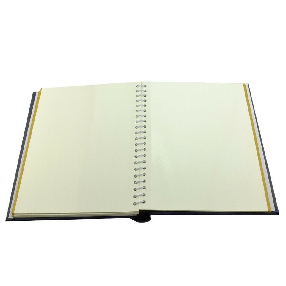 Album foto clasic, 10 file autoadezive, tip carte, spatiu notite, format 9x13, 10x15, pagini cartonate, dimensiune 25x29 cm culoare albastru