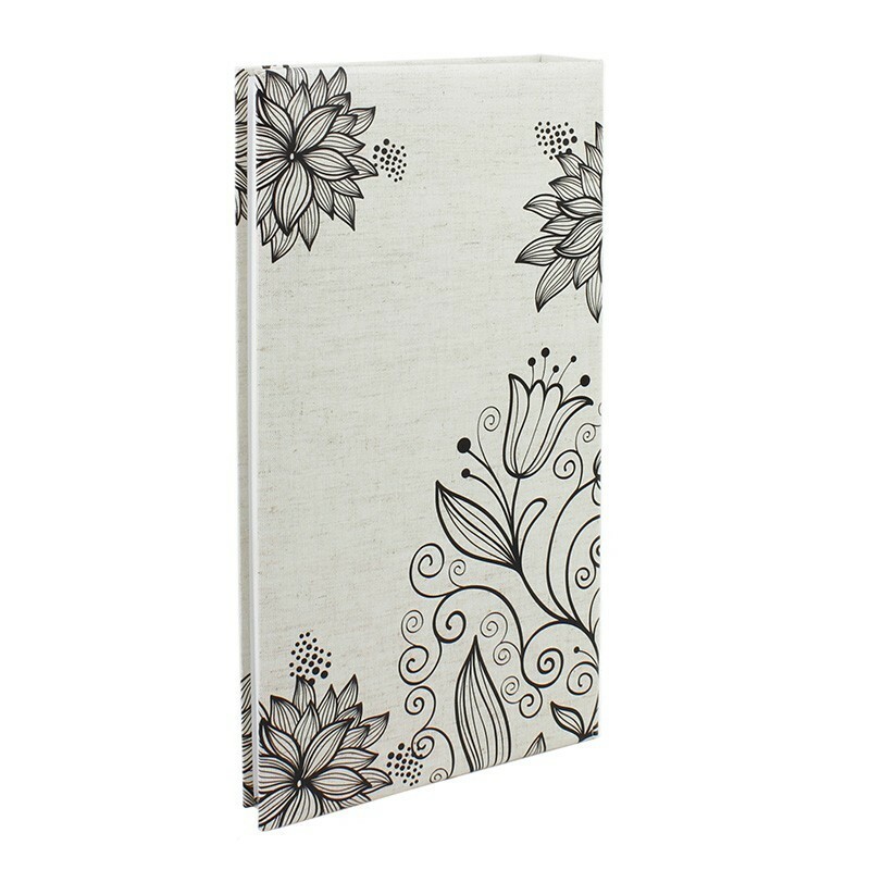 Album foto simple flower, 300 poze in format 10x15 cm, 100 pagini, 34 x 18 x 6.5 cm