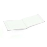 Album foto soft touch book, tip carte, 10x15, 36 fotografii, 18 file, piele ecologica culoare alb