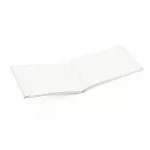 Album foto soft touch book, tip carte, 10x15, 36 fotografii, 18 file, piele ecologica culoare alb