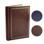 Album foto clasic, 10 file autoadezive, tip carte, spatiu notite, format 9x13, 10x15, pagini cartonate, dimensiune 25x29 cm culoare albastru