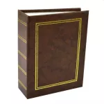 Album foto clasic tip carte, 13x18, 100 poze culoare maro