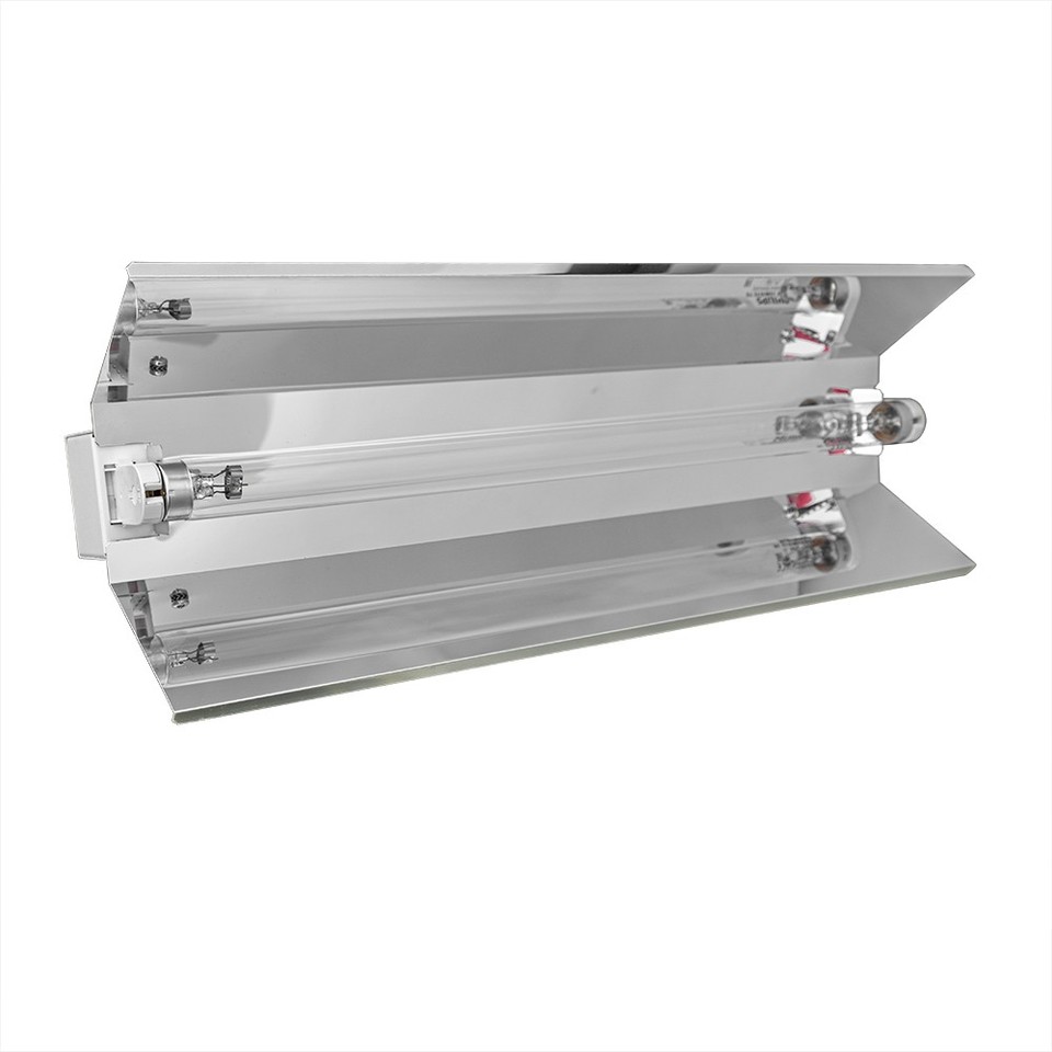 Lampa bactericida orientabila, tub uvc 15w, reflector, fixare perete, ip20