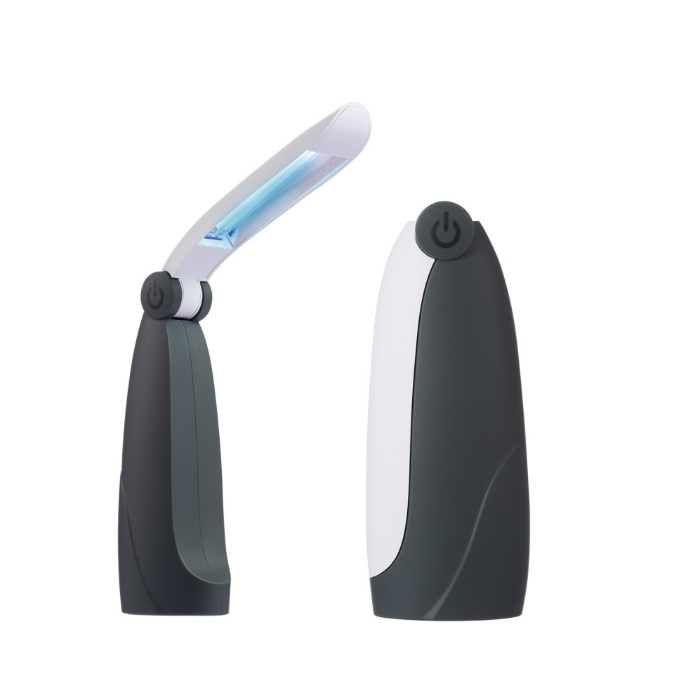 Sterilizator portabil cu lumina uvc, 2w, alimentare baterii, pliabil