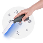 Sterilizator portabil cu lumina uvc, 2w, alimentare baterii, pliabil