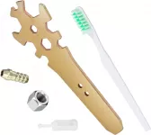 Pistol de vopsit cu aer comprimat, capacitate 600 ml, presiune reglabila, duza 1.4, recipient vopsea 10x15 cm