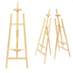 Sevalet din lemn pentru pictura 175x50, pliabil, inaltime ajustabilia maxim 175 cm