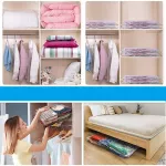 Sac pentru vidat haine prin vacuum, transparent, dimensiune 70 x 100 cm