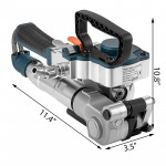 Aparat pneumatic de legat banda pp/pet, latime 12-16.5 mm, forta mare intindere 3500n
