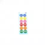 Set 12 magneti whiteboard, smiley face, 30 mm, diverse culori