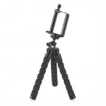 Mini trepied flexibil pentru telefonul mobil, reglabil, portabil, 3 brate fixare, dimensiune compacta