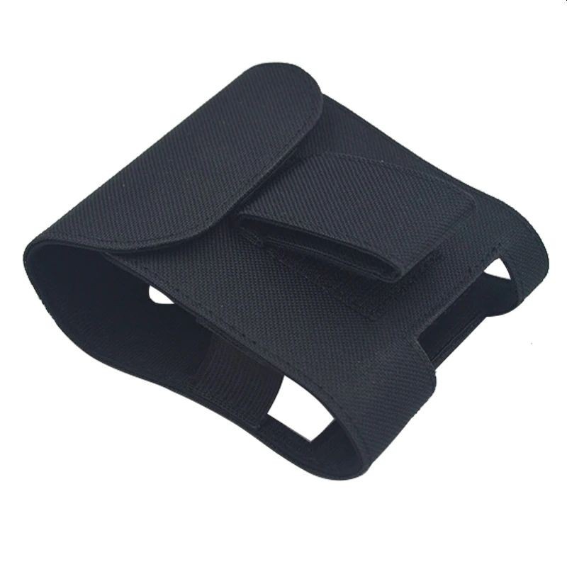 Husa imprimanta termica compatibila imp006, inchidere cu scai, material textil, negru