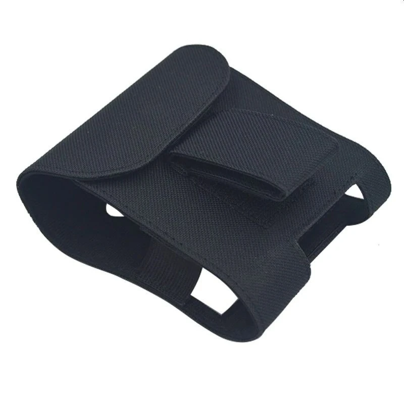 Husa imprimanta termica compatibila imp006, inchidere cu scai, material textil, negru