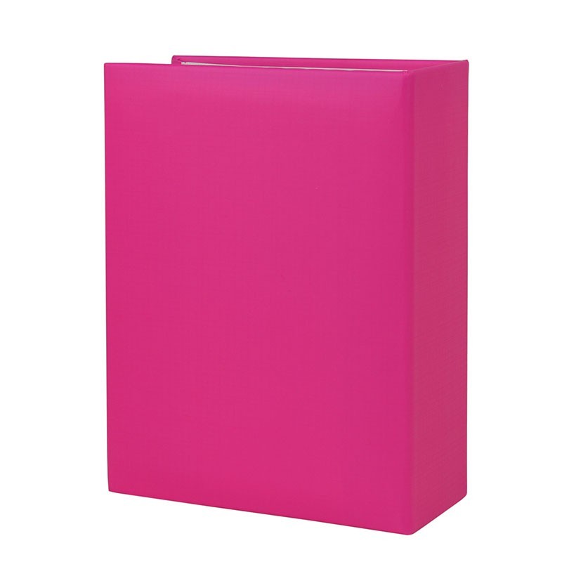 Album foto conception tip carte, format 10x15, 100 fotografii, buzunare slip-in, coperti piele ecologica culoare roz