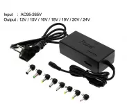 Incarcator universal laptop 12v-24v 120w, alimentare priza, 8 conectori