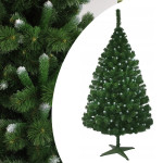 Brad artificial pin canadian, 180 cm – diametru 118 cm, 89 ramuri, 455 ace – varfuri ninse, verde