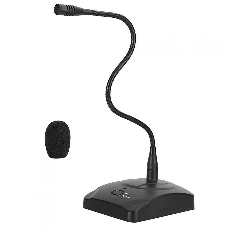 Microfon de masa profesional, xlr, cablu 5 m, led indicator