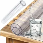 Protectie pvc pentru birou, mobilier, 1.5 mm grosime, 120x90 cm, transparenta