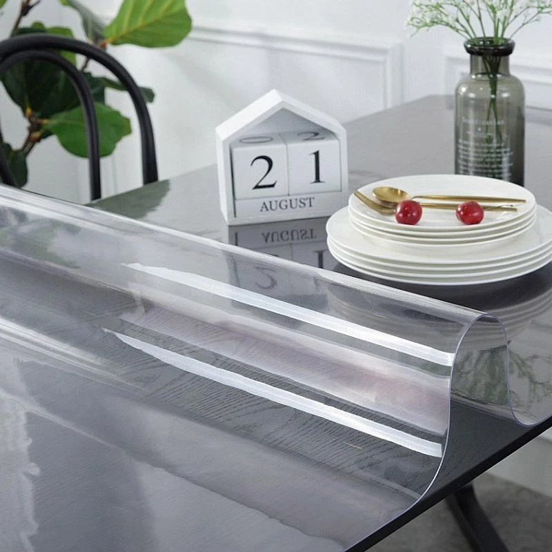 Protectie pvc pentru birou, mobilier, 1.5 mm grosime, 120x90 cm, transparenta