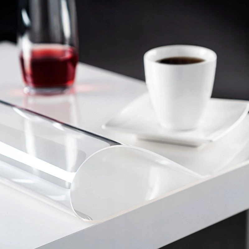 Protectie pvc pentru birou, mobilier, 1.5 mm grosime, 120x90 cm, transparenta