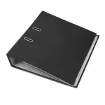 Biblioraft arhivare documente, format a4, cotor 7.5 cm, bordura metalica, diverse culori culoare negru