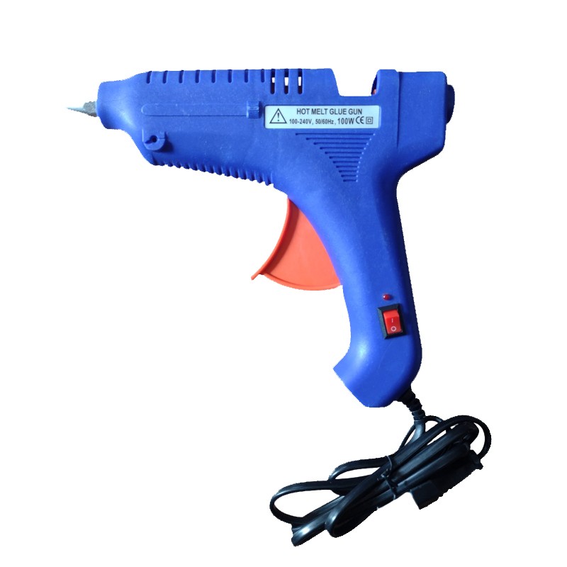 Pistol de lipit cu silicon cald, 100w, utilizare batoane 11 mm