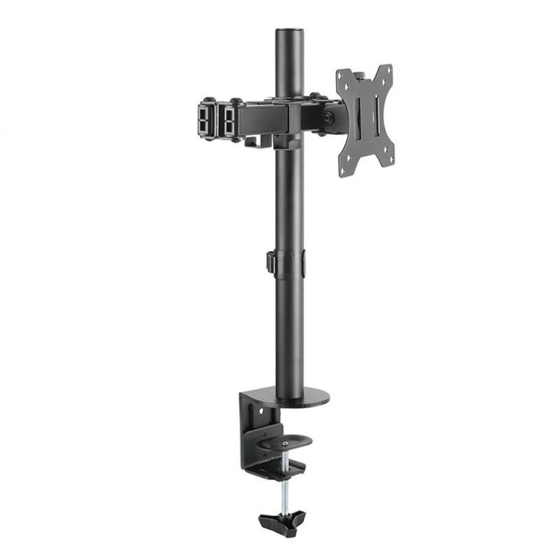 Suport monitor profesional - braț pivotant, Înclinare +/-45°, rotire 180°,13-27 inch