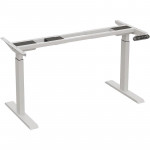 Cadru de birou electric dublu motorizat, inaltime reglabila 64-129 cm, memorare 4 pozitii, lungime 102 - 145 cm