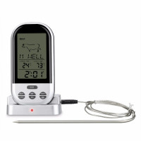 Termometru digital cu sonda, citire instantanee, wireless, ecran lcd
