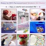 Folie printabila inkjet rainbow sticker a4, set 20 coli
