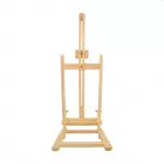 Sevalet pictura, inaltime ajustabila maxim 105 cm, pliabil, lemn